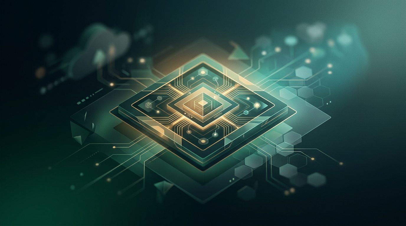 Diagram of a mobile processor executing a neural network locally with low latency.